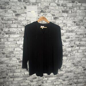 EUC Lou & Grey Signature Soft Black Hoodie Size XL
